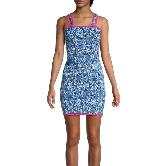 RHODE | Dresses | Rhode Jasmine Floral Smocked Bodycon Dress | Poshmark